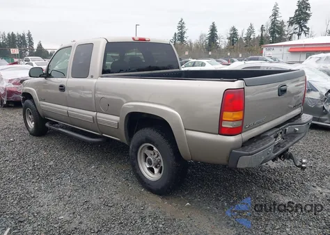 1999 Chevrolet Silverado 2500 Lt из США, поврежденный, VIN 1GCGK29U5XE151729